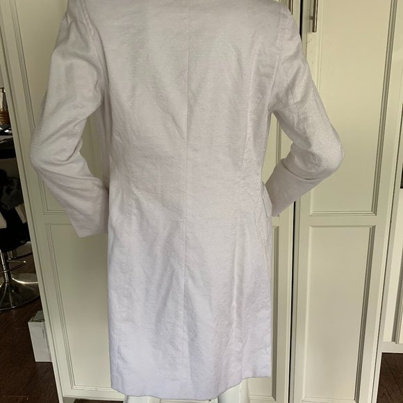 Mario Serrani 2 shimmering white paisley 3/4 jacke - Picture 4 of 10